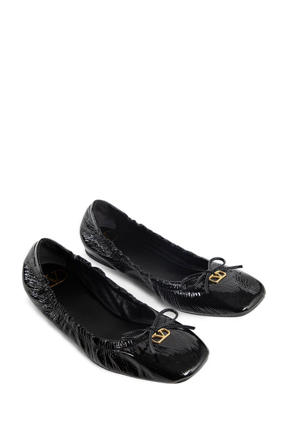 VALENTINO WOMAN BLACK FLATS