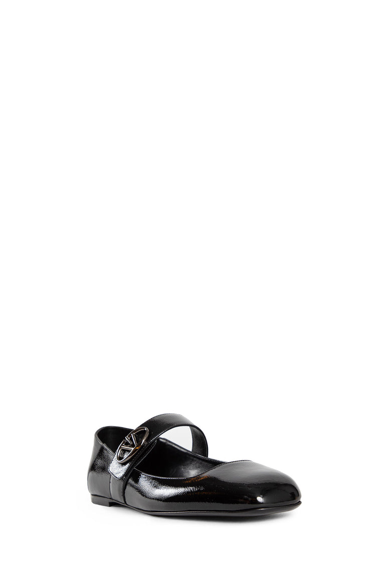 VALENTINO WOMAN BLACK FLATS