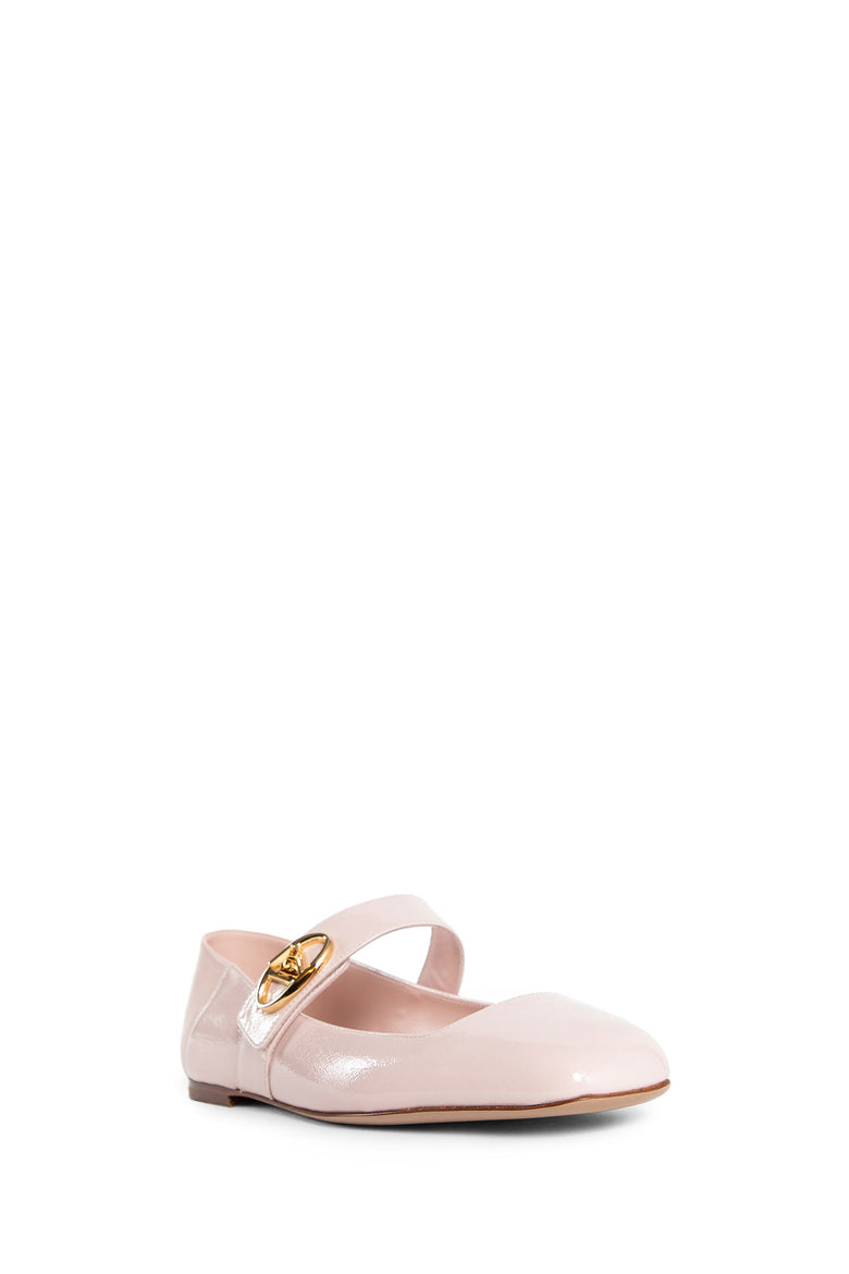 VALENTINO WOMAN PINK FLATS