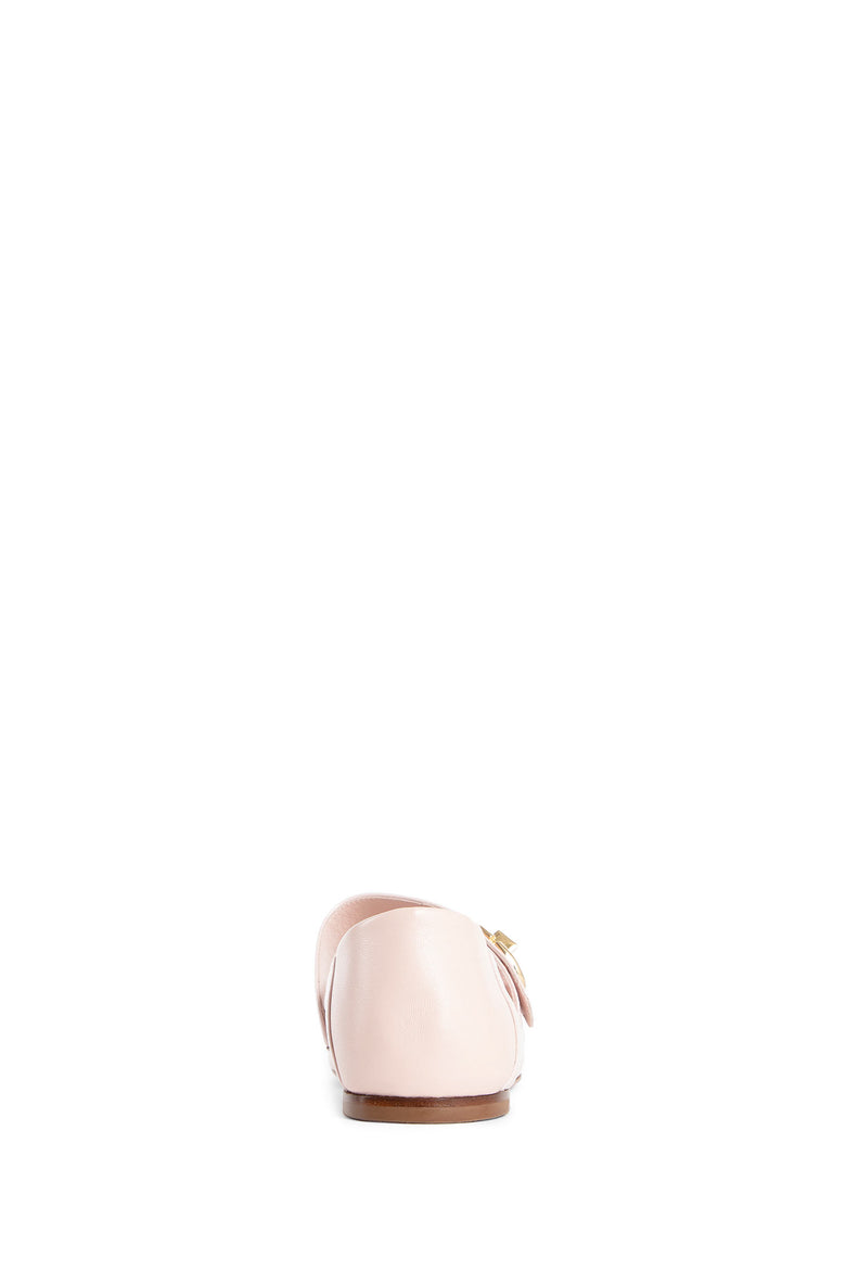 VALENTINO WOMAN PINK FLATS