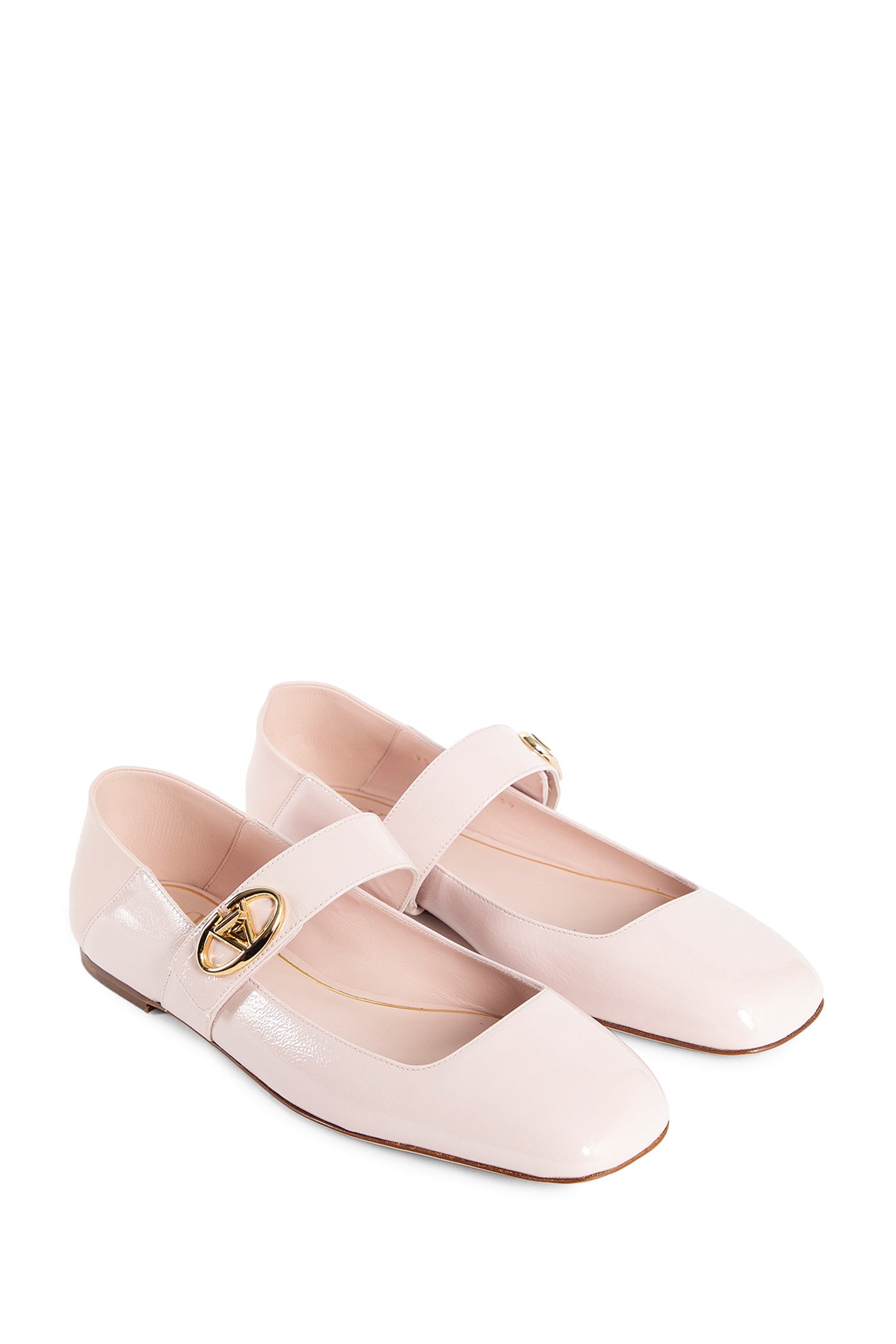 VALENTINO WOMAN PINK FLATS