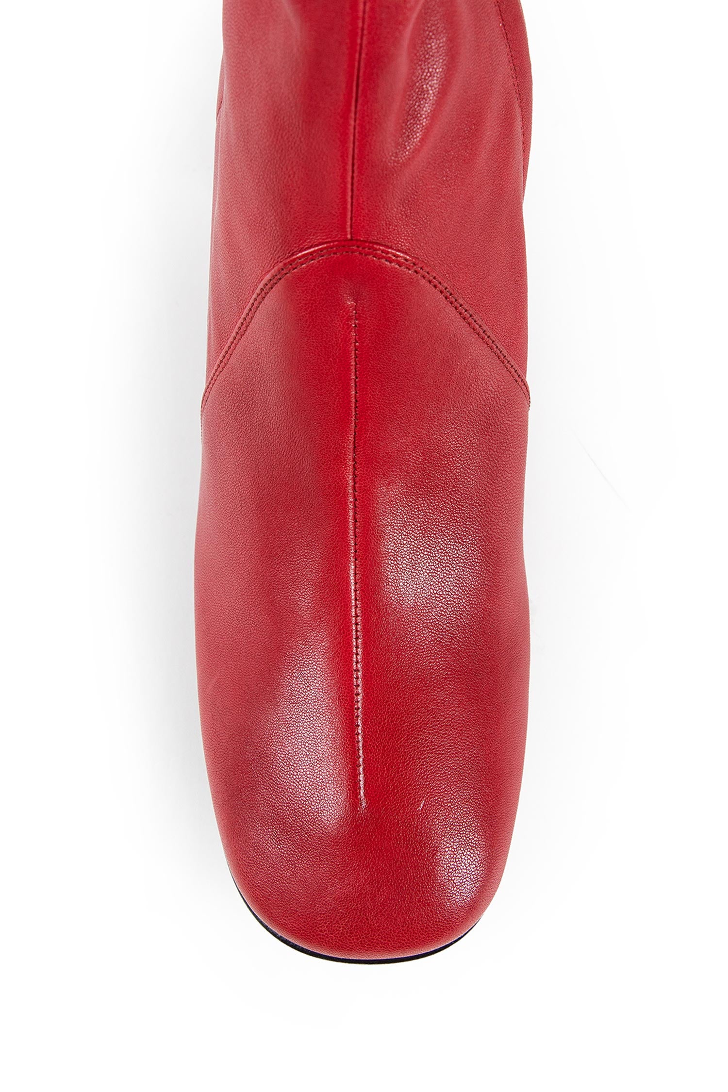 Nappa Leather Boots with Buckle