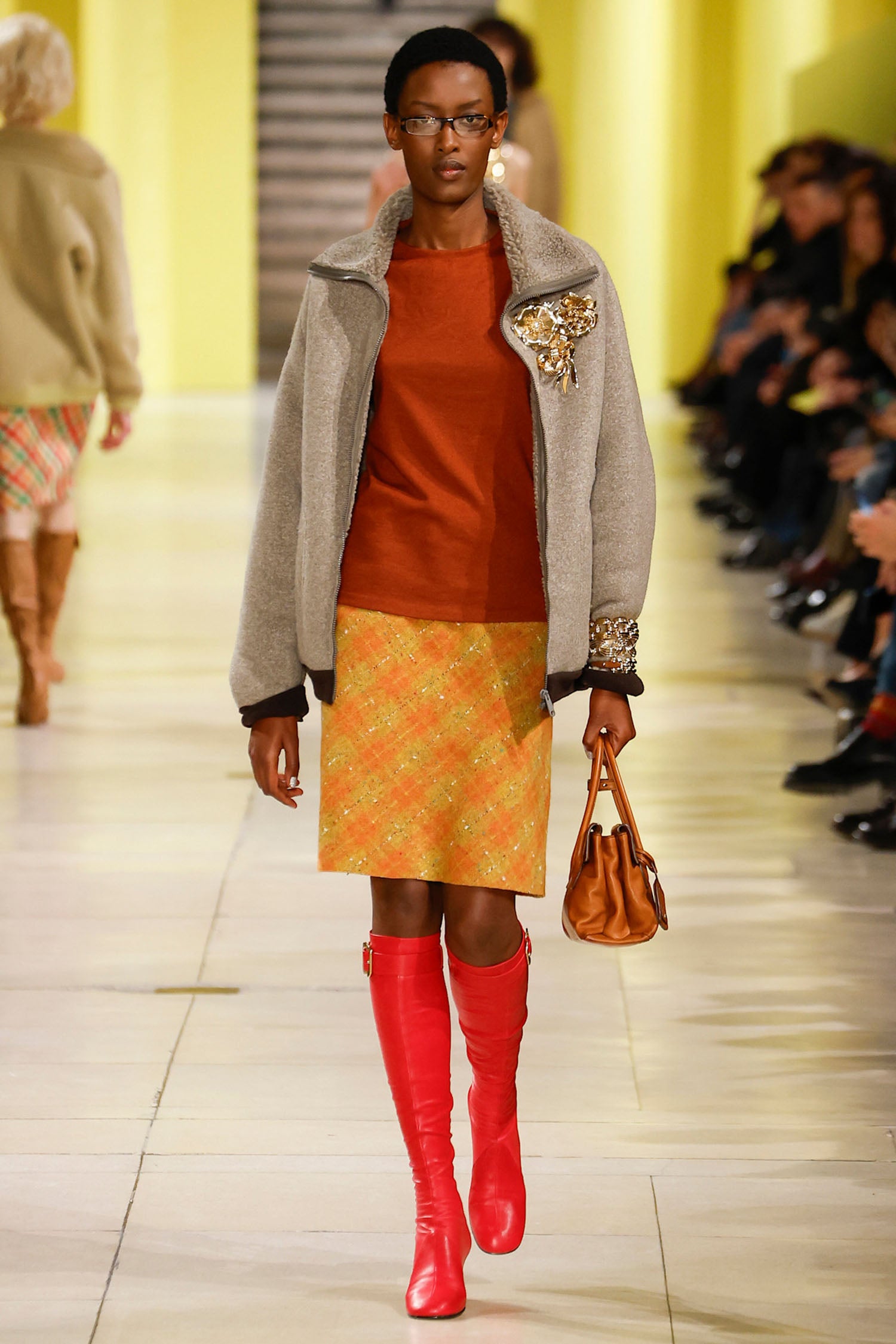 Nappa Leather Boots with Buckle