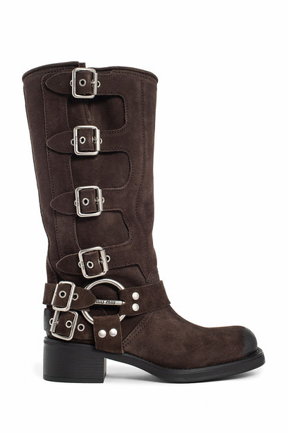 Antonioli MIU MIU WOMAN BROWN BOOTS