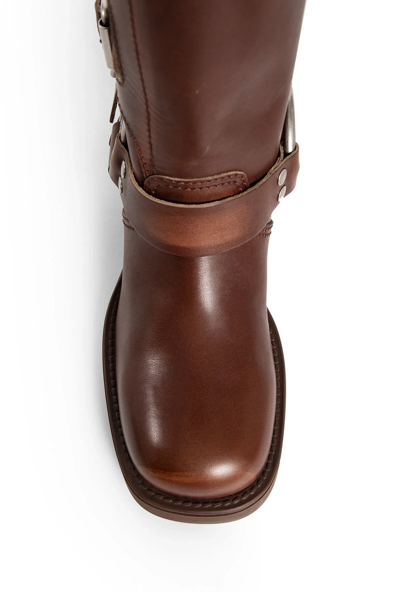 MIU MIU Sierra Leather Boots woman