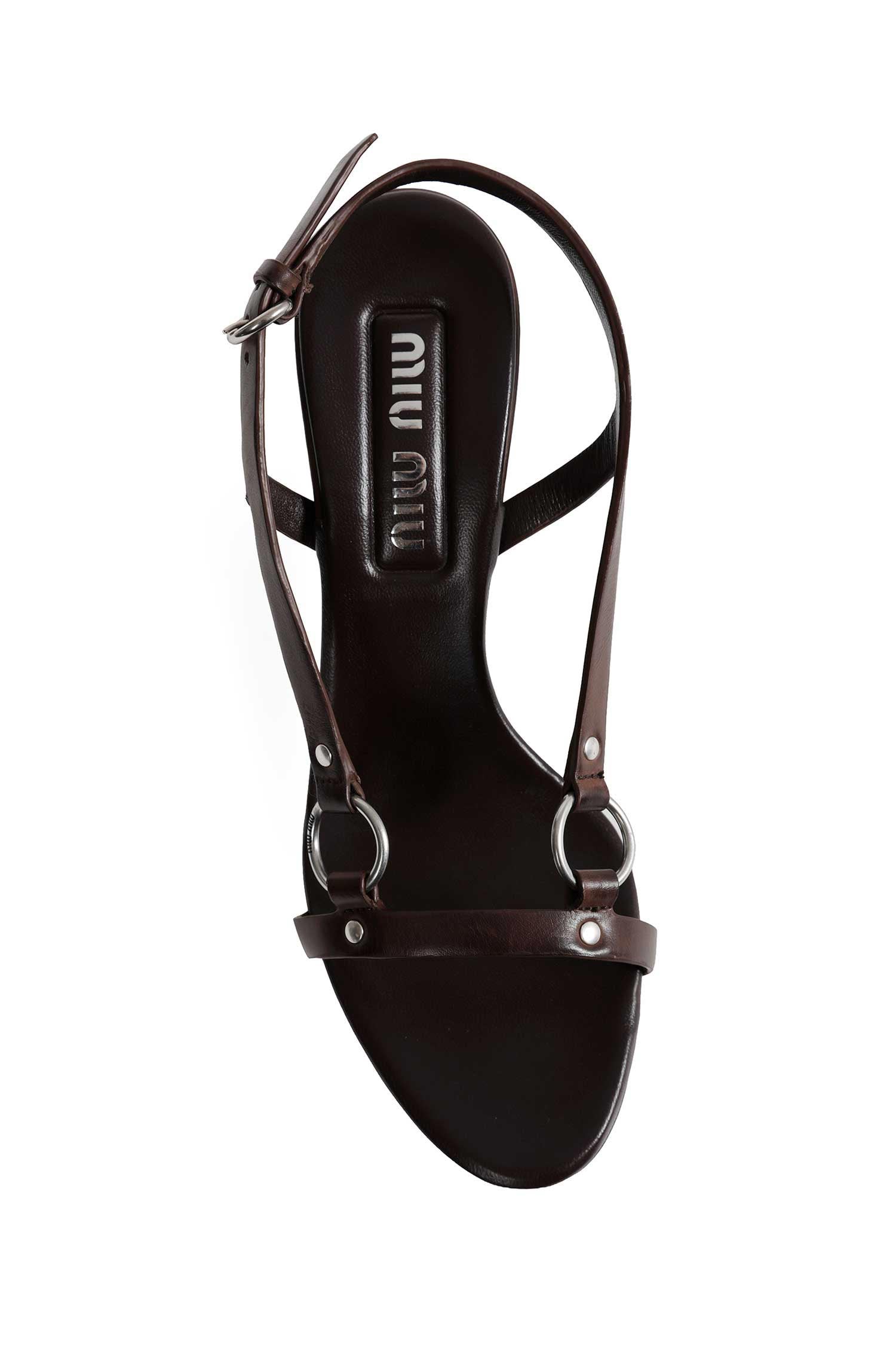 Waxed Leather Sandals