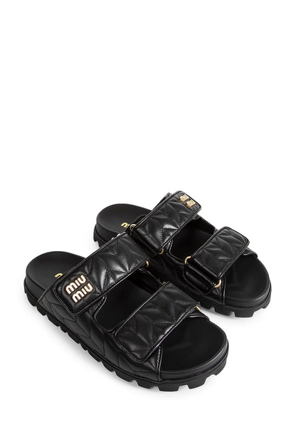Matelassé Nappa Leather Slides