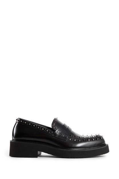 Antonioli VALENTINO MAN BLACK LOAFERS & FLATS