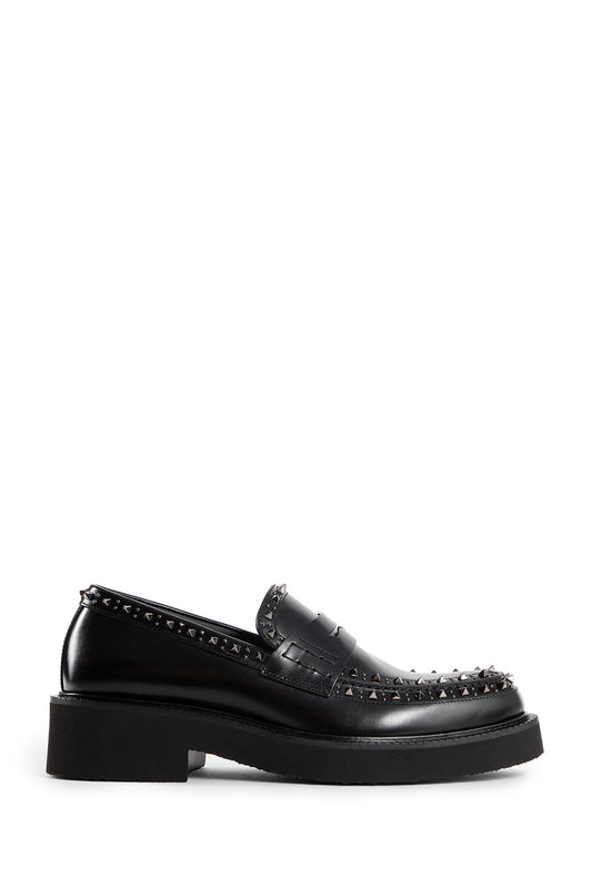 VALENTINO MAN BLACK LOAFERS & FLATS