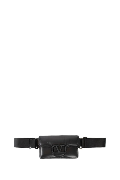 Antonioli VALENTINO MAN BLACK SHOULDER BAGS
