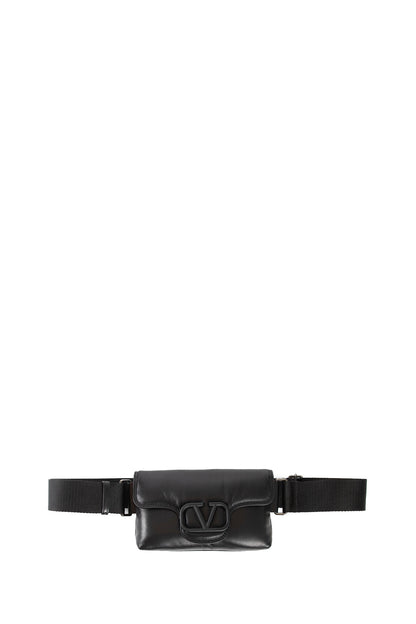 Antonioli VALENTINO MAN BLACK SHOULDER BAGS