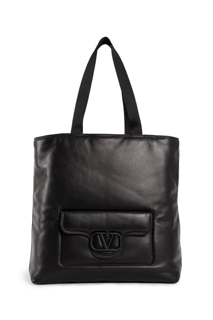 Antonioli VALENTINO MAN BLACK TOTE BAGS