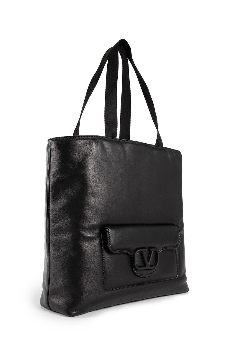 VALENTINO MAN BLACK TOTE BAGS