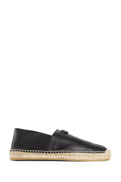 VALENTINO MAN BLACK LOAFERS & FLATS