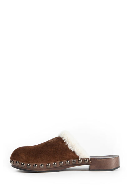 Suede Clogs