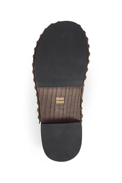 Suede Clogs