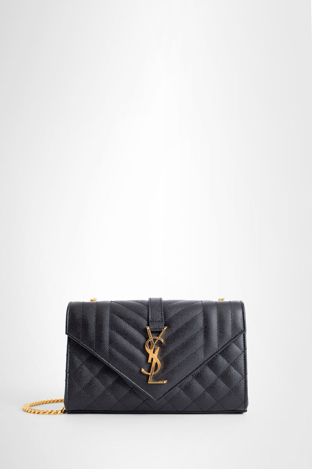 SAINT LAURENT WOMAN BLACK SHOULDER BAGS