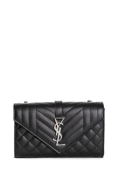 SAINT LAURENT WOMAN BLACK SHOULDER BAGS