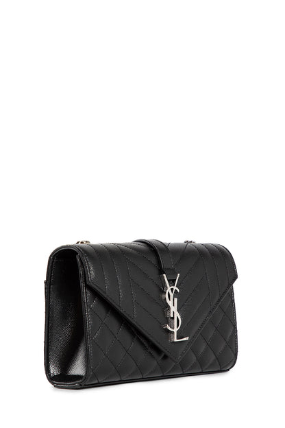 SAINT LAURENT WOMAN BLACK SHOULDER BAGS