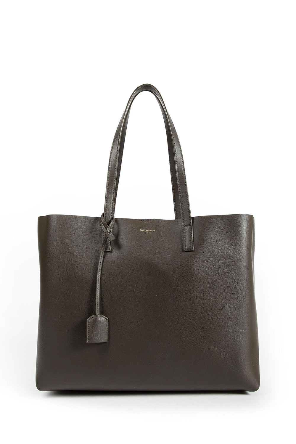 East/West Shopping Bag in Leather