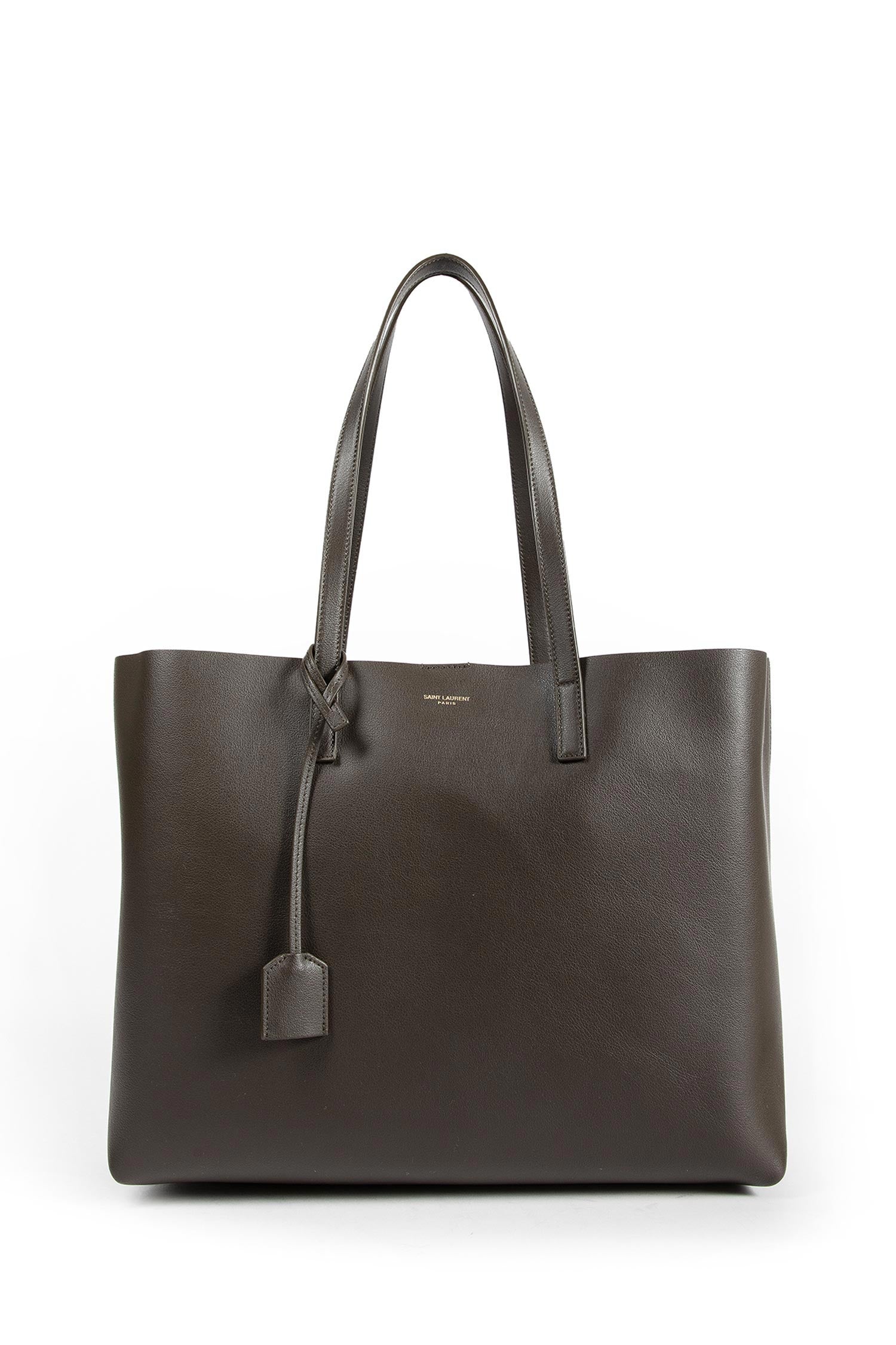 East/West Shopping Bag in Leather