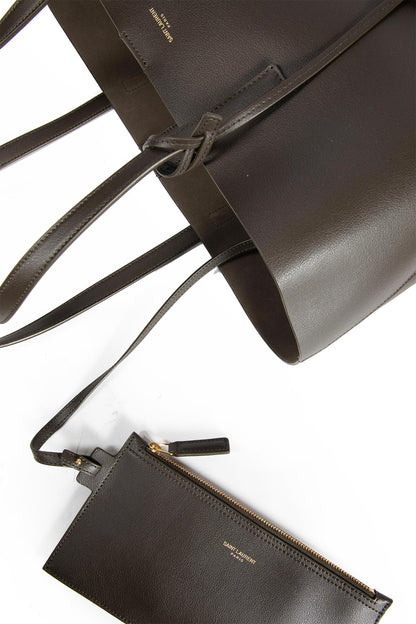East/West Shopping Bag in Leather