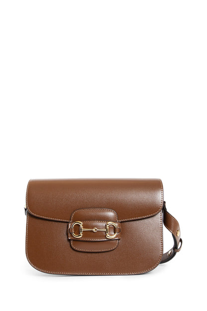 Antonioli GUCCI WOMAN BROWN SHOULDER BAGS