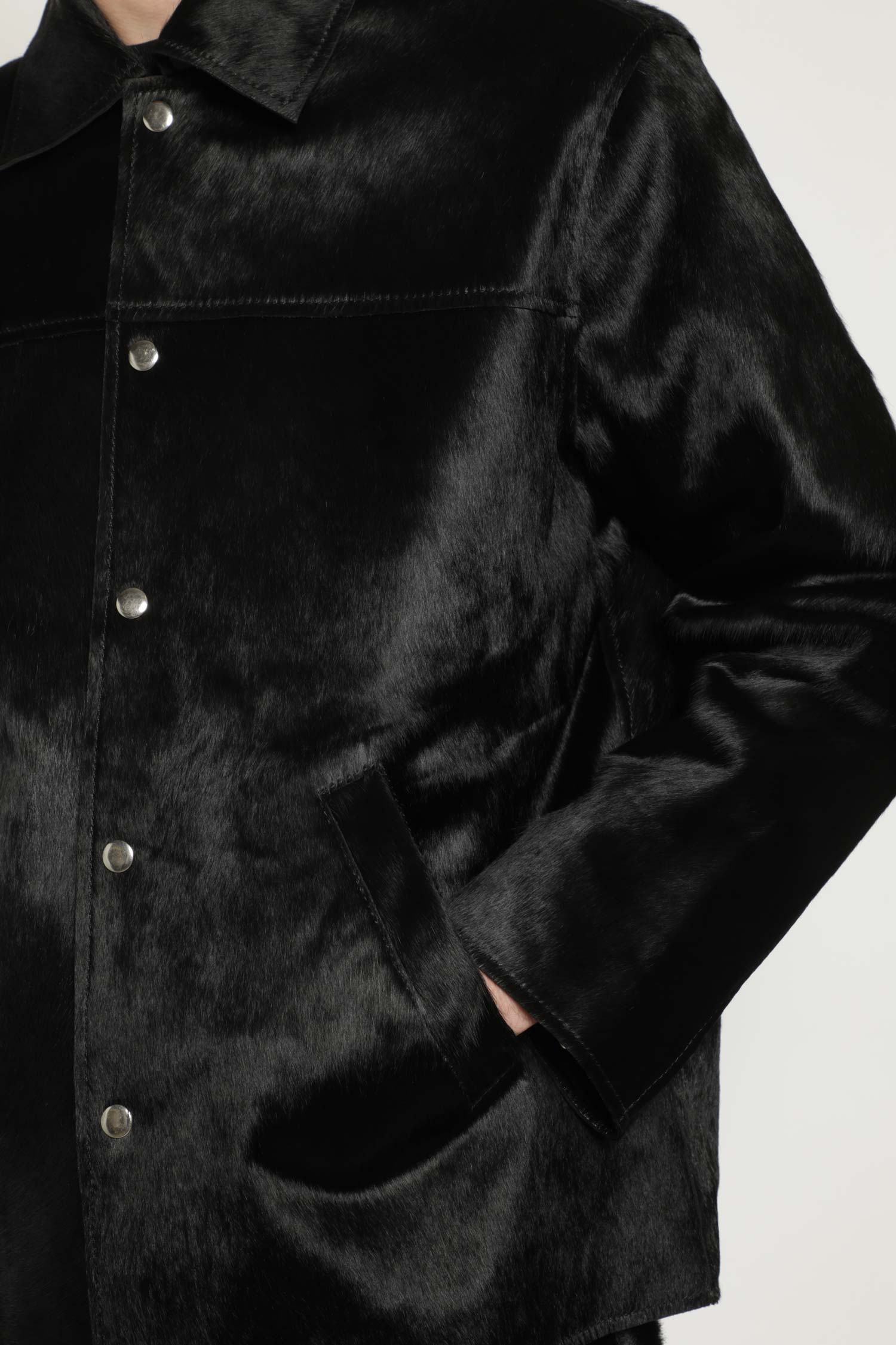 Cowhide Coach Jacket