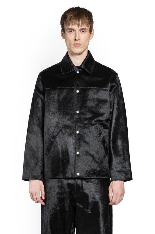 Cowhide Coach Jacket