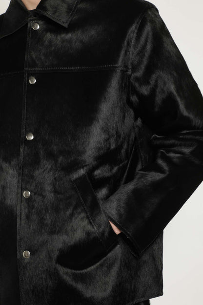 Cowhide Coach Jacket