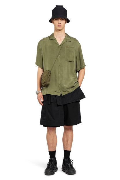 MAHARISHI MAN BLACK SHORTS & SKIRTS