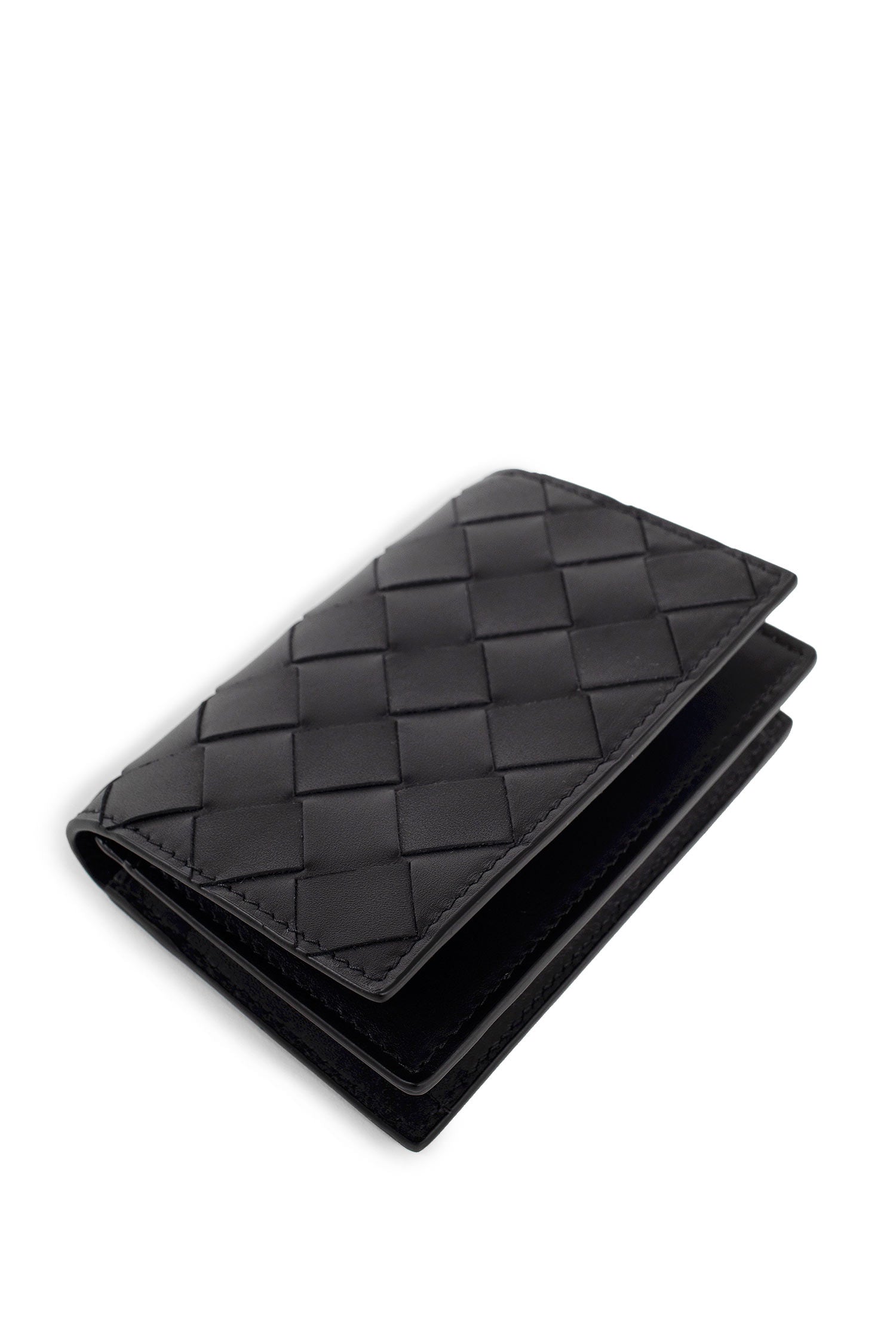 BOTTEGA VENETA MAN BLACK WALLETS & CARDHOLDERS