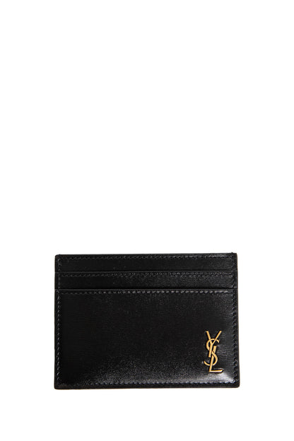 SAINT LAURENT MAN BLACK WALLETS & CARDHOLDERS