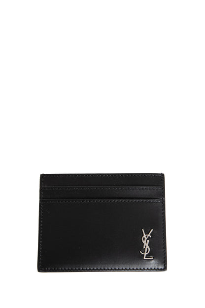 SAINT LAURENT MAN BLACK WALLETS & CARDHOLDERS