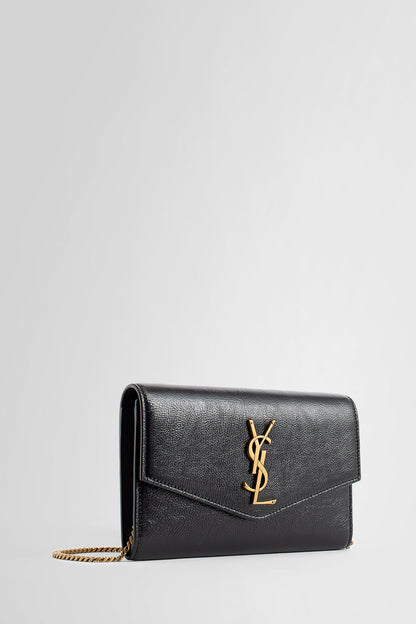 SAINT LAURENT WOMAN BLACK WALLETS & CARDHOLDERS