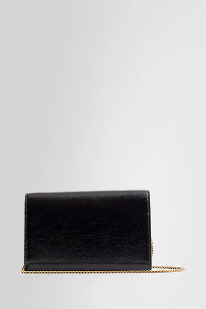 SAINT LAURENT WOMAN BLACK WALLETS & CARDHOLDERS