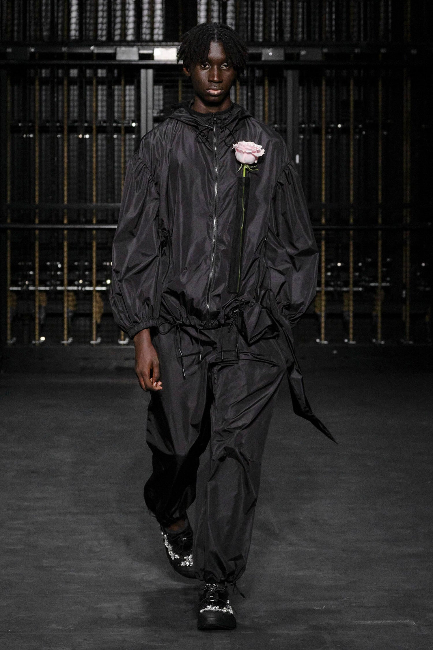 SIMONE ROCHA MAN BLACK JACKETS