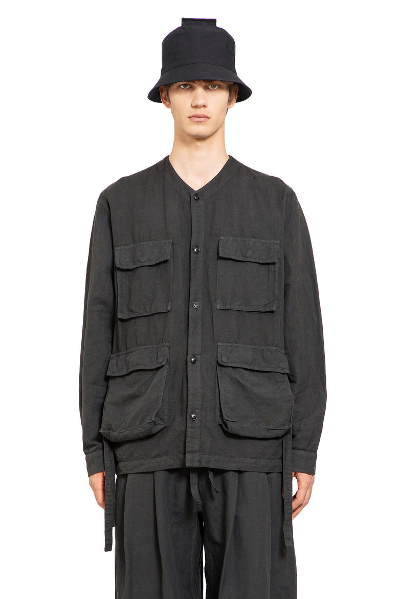 MAHARISHI MAN BLACK JACKETS