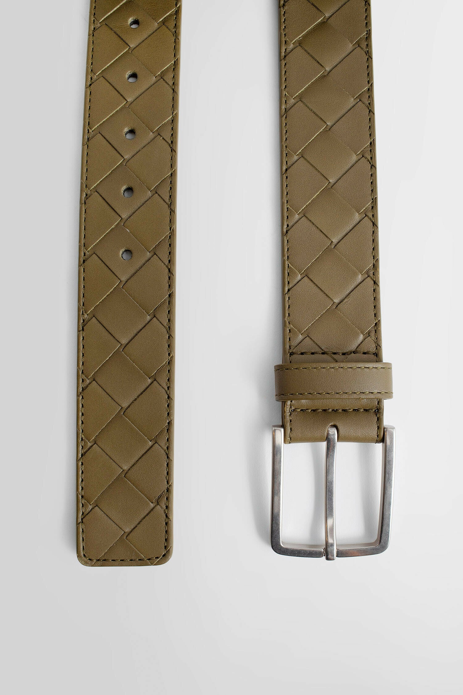 BOTTEGA VENETA MAN BROWN BELTS