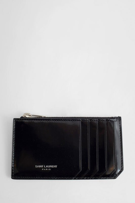 SAINT LAURENT MAN BLACK WALLETS & CARDHOLDERS