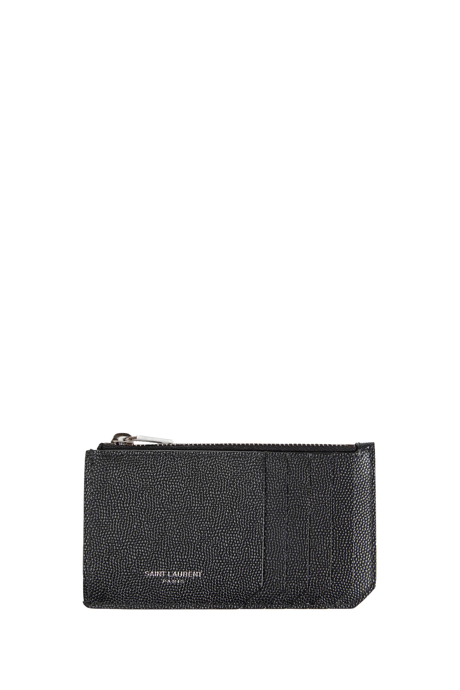 Zipped Card Case in Leather