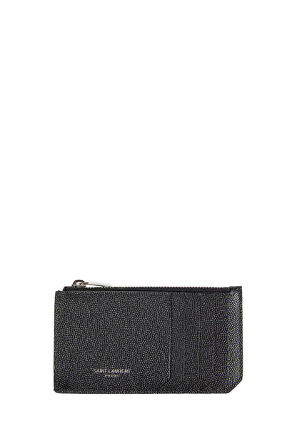 Zipped Card Case in Leather