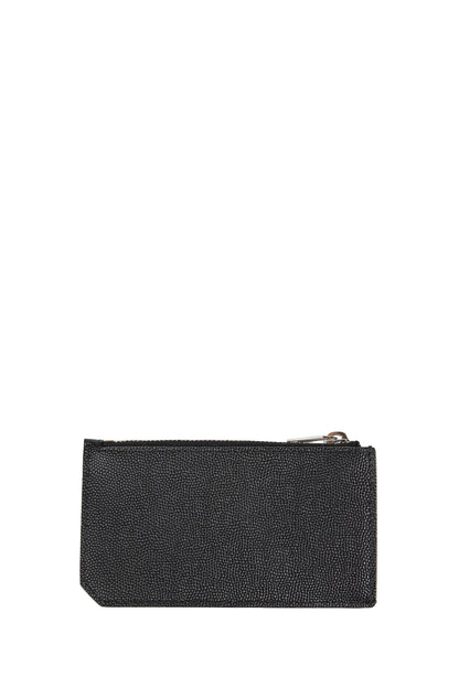 Zipped Card Case in Leather