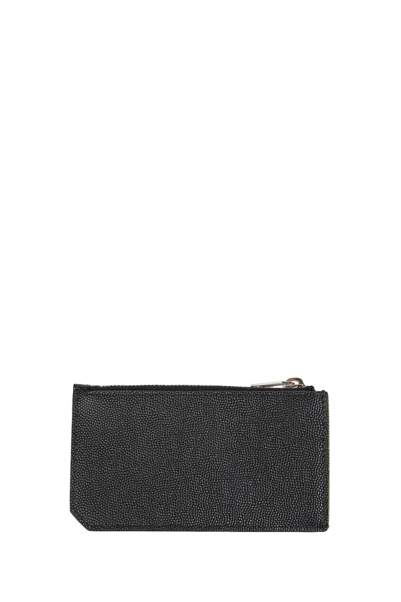 Zipped Card Case in Leather