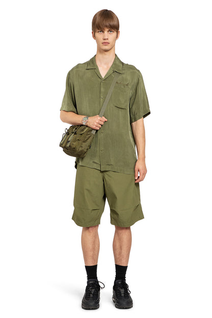 MAHARISHI MAN GREEN SHORTS & SKIRTS