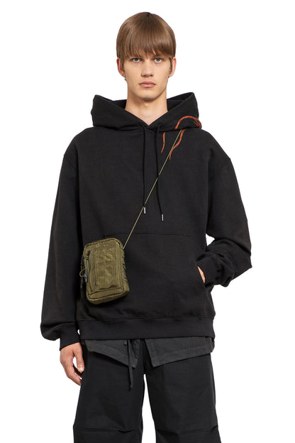 MAHARISHI MAN BLACK SWEATSHIRTS