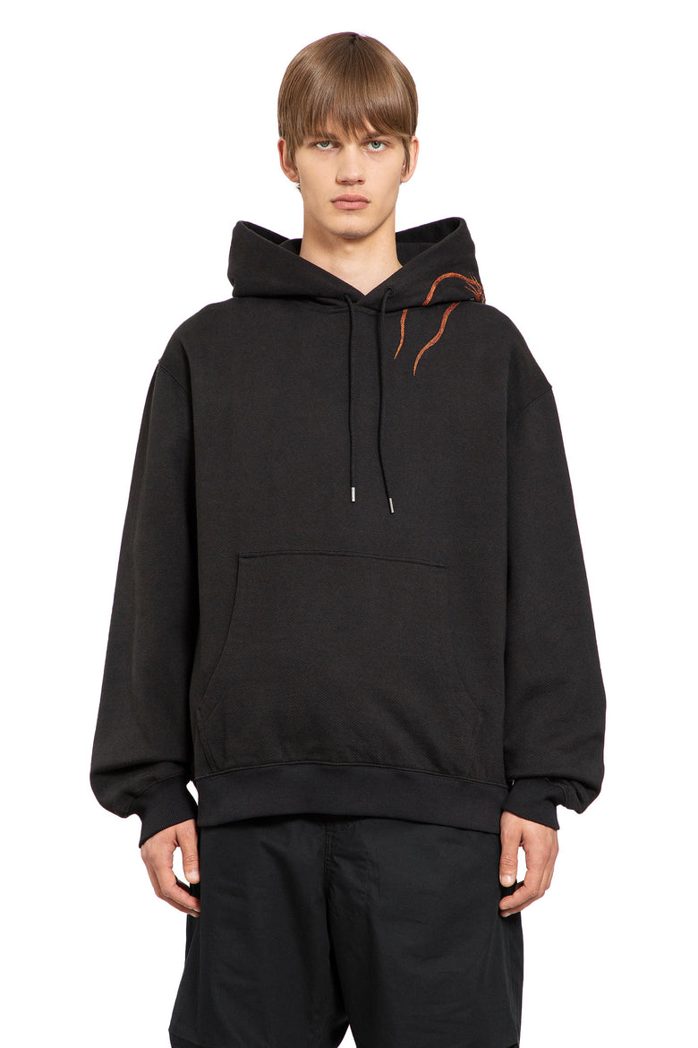 MAHARISHI MAN BLACK SWEATSHIRTS