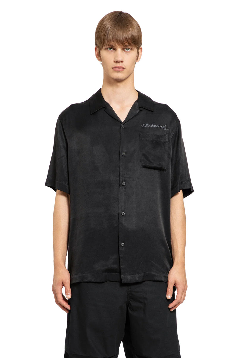 Tiger Dragon Camp Collar Shirt - Antonioli.eu
