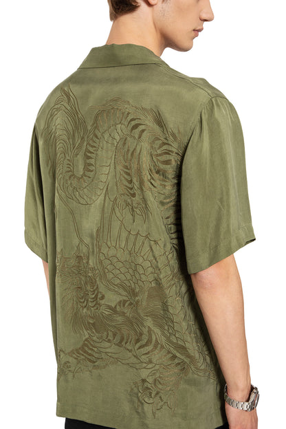 MAHARISHI MAN GREEN SHIRTS