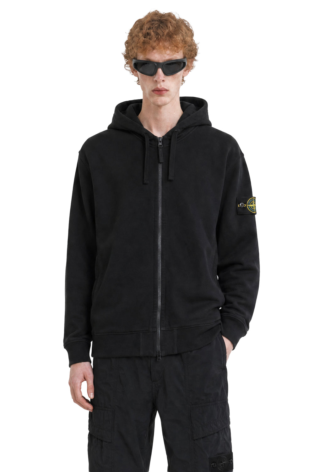 STONE ISLAND 6100009 Cotton Fleece Sweatshirt man